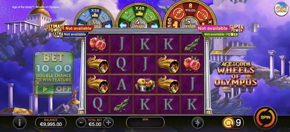 Age of the Gods: Wheels of Olympus Slot